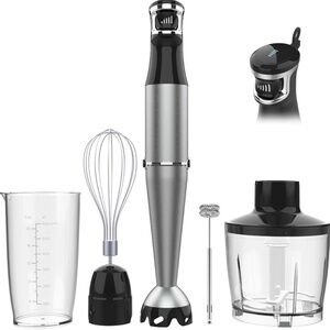 Immersion Hand Blender 1100W | 5-in-1 Stick Blender Set NEW